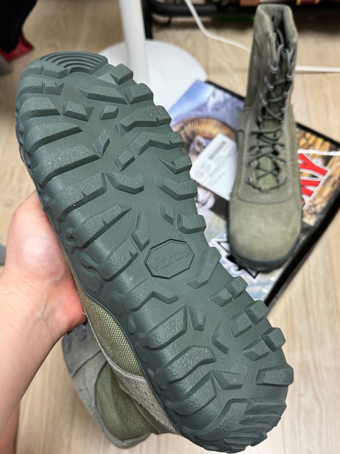 록키 S2V 미 공군 전투화 / 미사용 신품 / 8.5R 상품이미지3