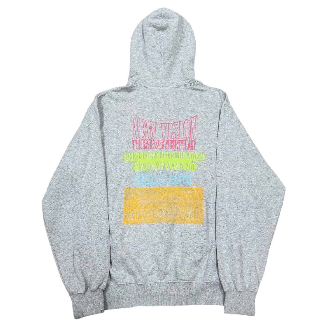 디스이즈네버댓 프린팅 스웻 기모 후드티 그레이 L 상품이미지3