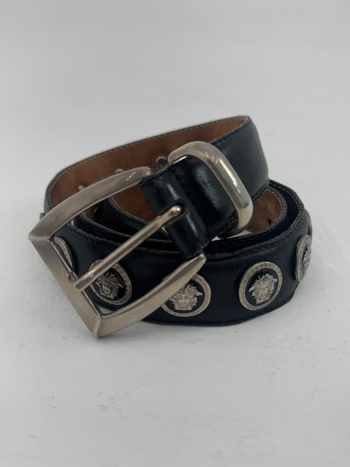 Gianni Versace stud leather belt 상품이미지1