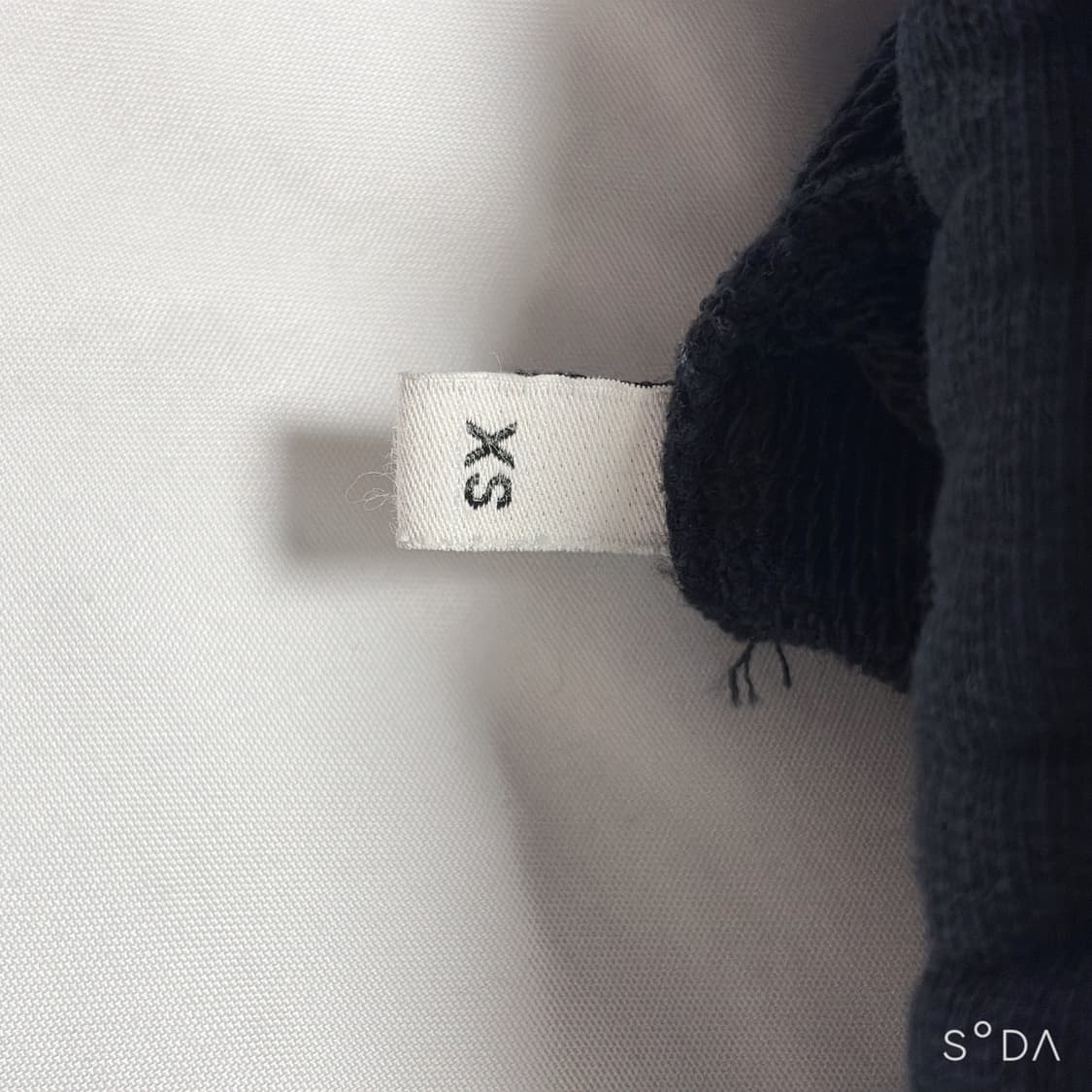 아미 스몰로고 후드티 블랙 XS 상품이미지10