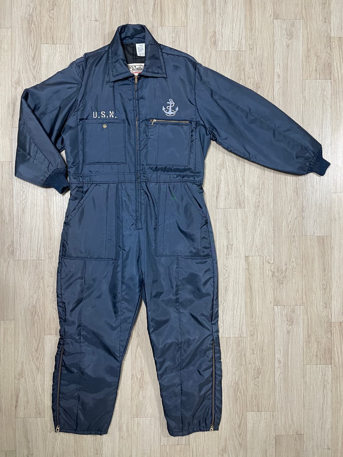 100~105) 80s 왈스 미군 누빔점프수트(미국제)RRL&LVC&폴로 상품이미지2