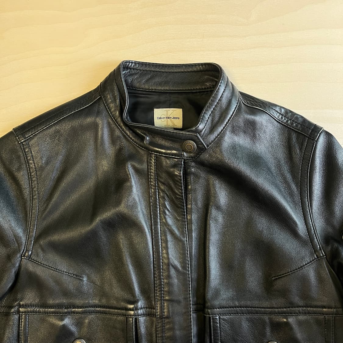 Calvin Klein Jeans Leather  Jacket (~66) 상품이미지2
