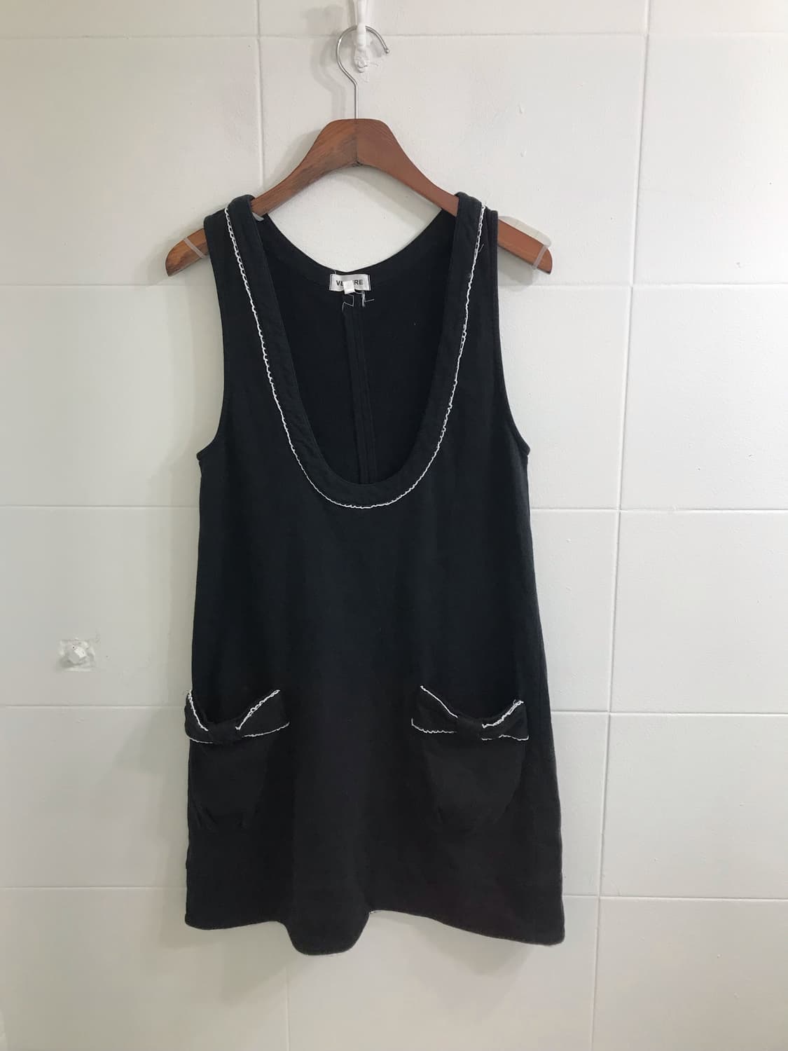 무채색 블랙 도트 너드 니혼진 모리 코디세트 상품이미지4