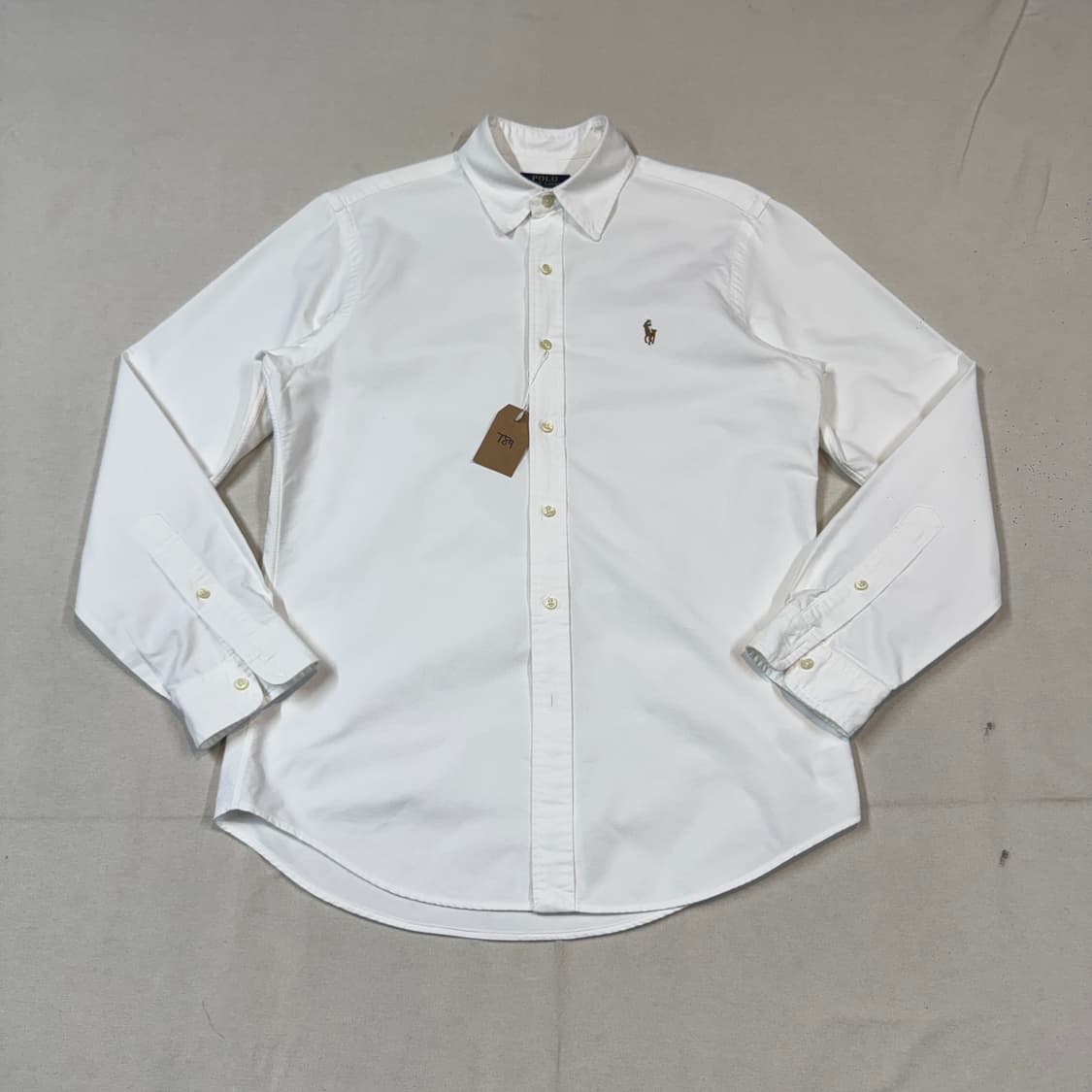 M) 폴로 랄프로렌 클래식 옥스포드 셔츠 큐알탭 신형 T89 상품이미지1