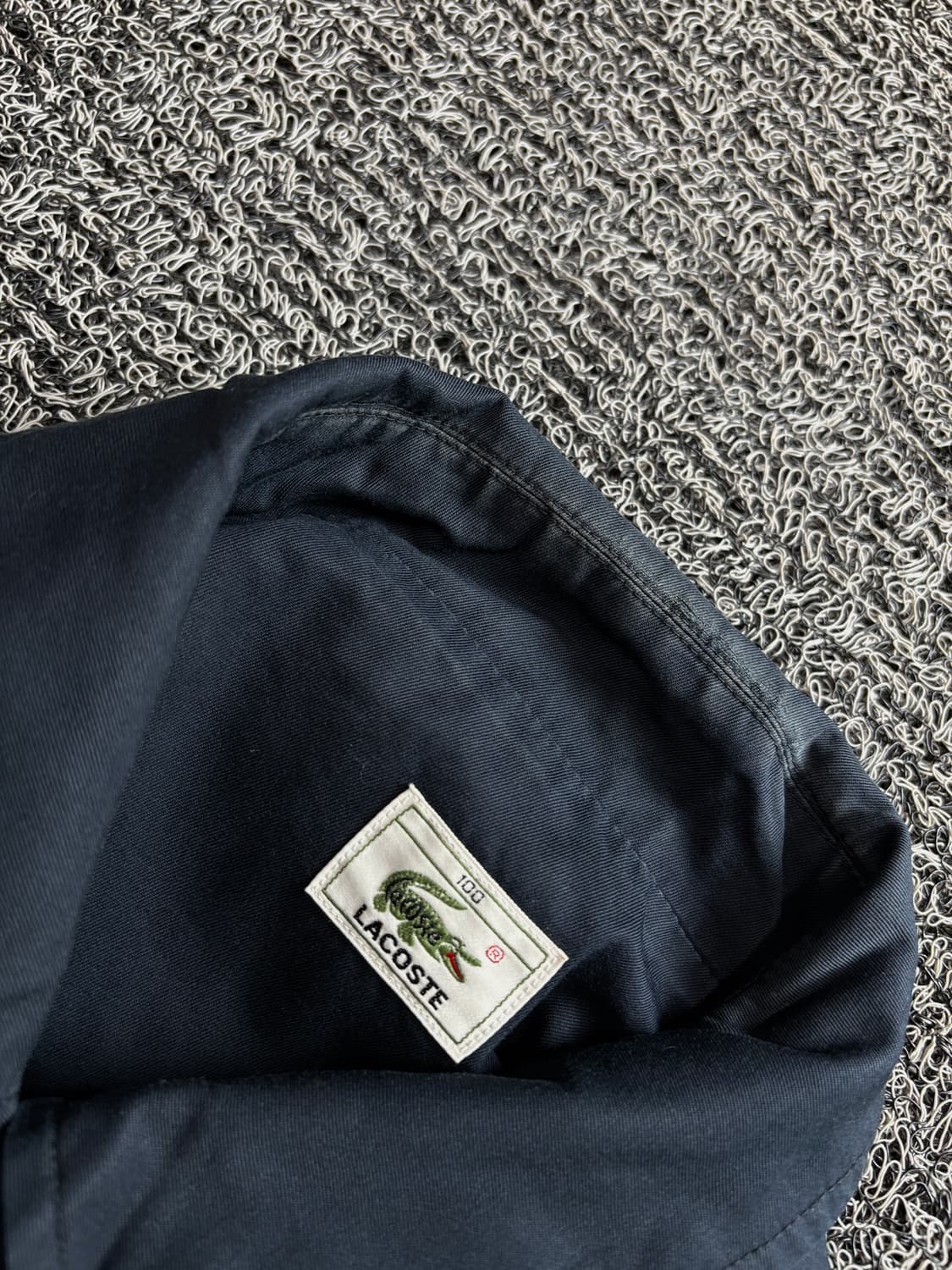 라코스테 아카이브 은장로고 블루종 자켓 3266 상품이미지4