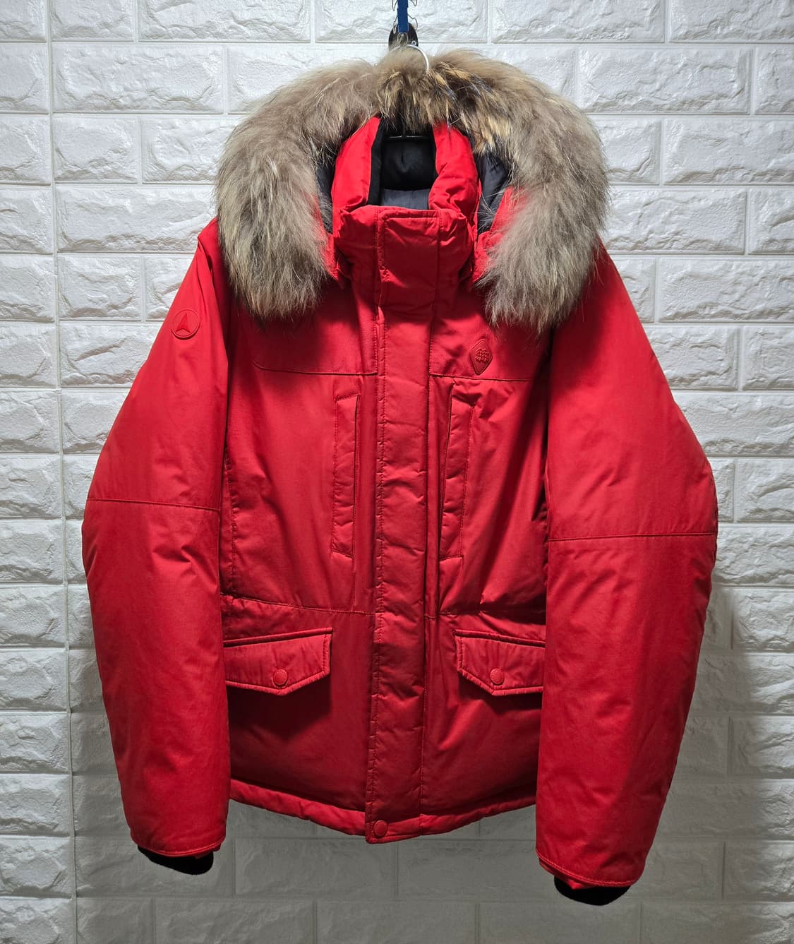 코오롱스포츠 윈드스토퍼 주노 보머 구스다운 패딩자켓 105 상품이미지2