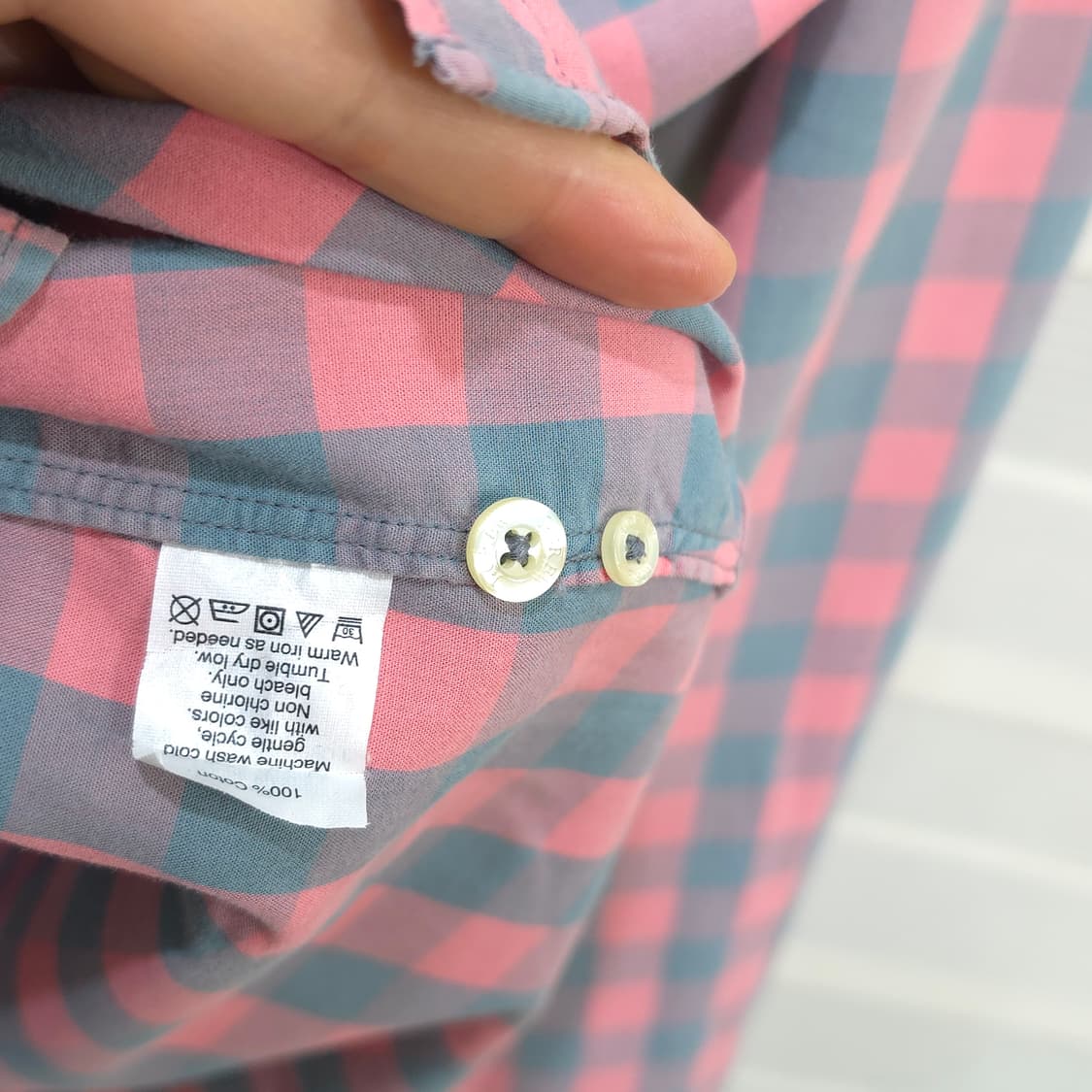 제이크루 J.CREW 슬림핏 체크셔츠- M 상품이미지6