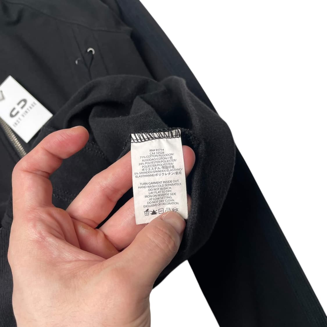 Armani exchange 아일렛 스트랩 집업 자켓 상품이미지7
