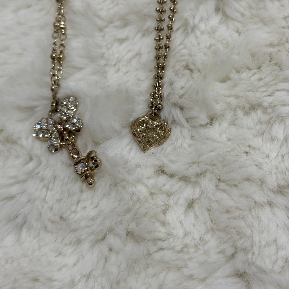 ANNA SUI 안나수이 나비열쇠 목걸이 2종 SET 빈티지 상품이미지7