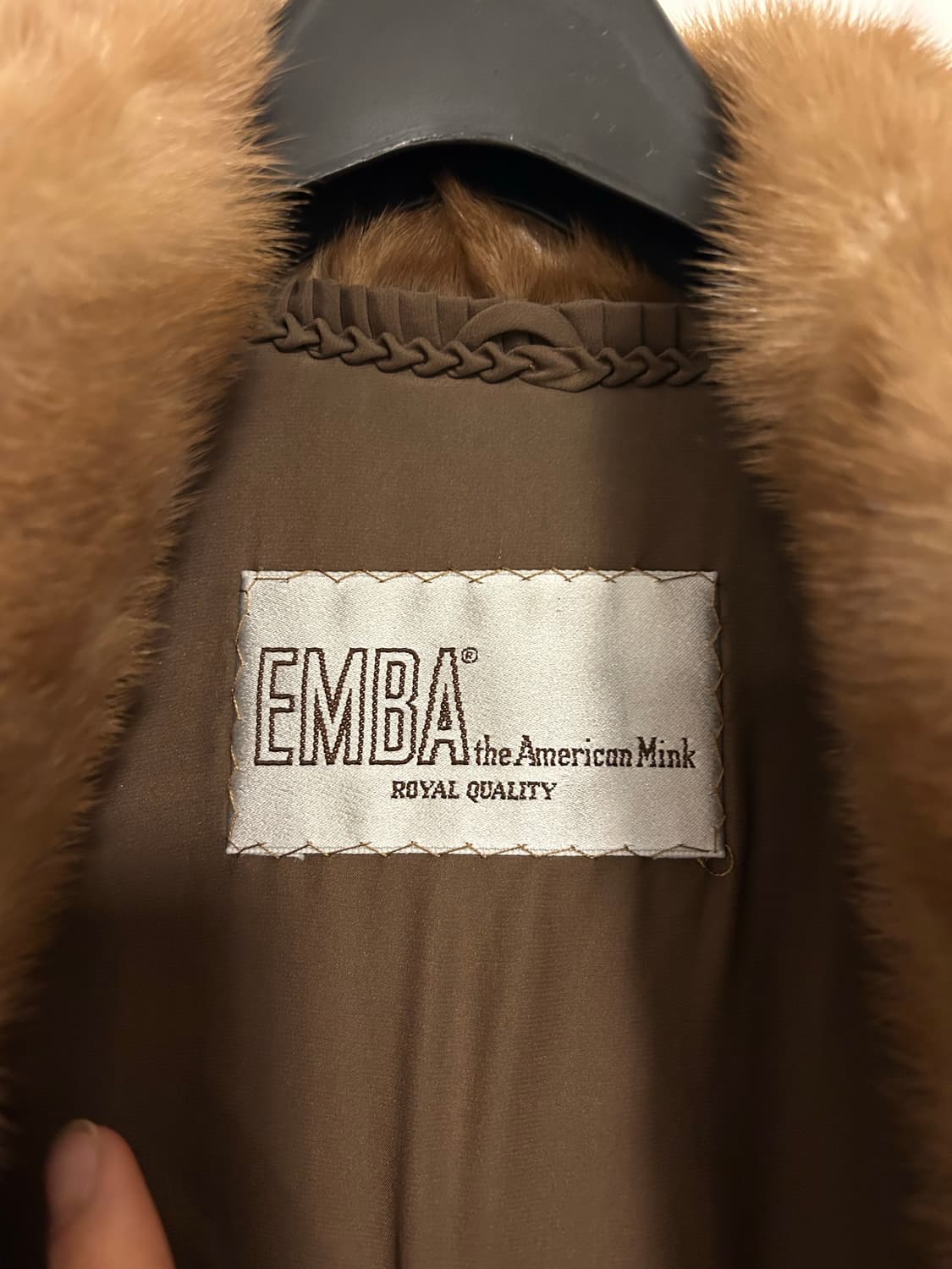 EMBA 로얄퀄리티 아메리칸 밍크 롱코트 상품이미지4