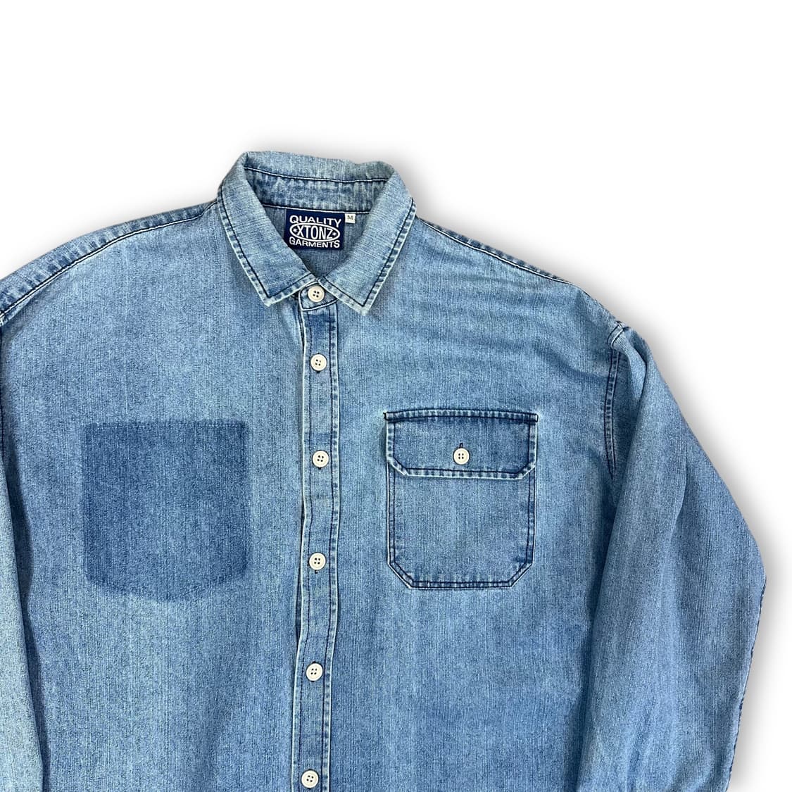엑스톤즈 데님 셔츠 상품이미지2