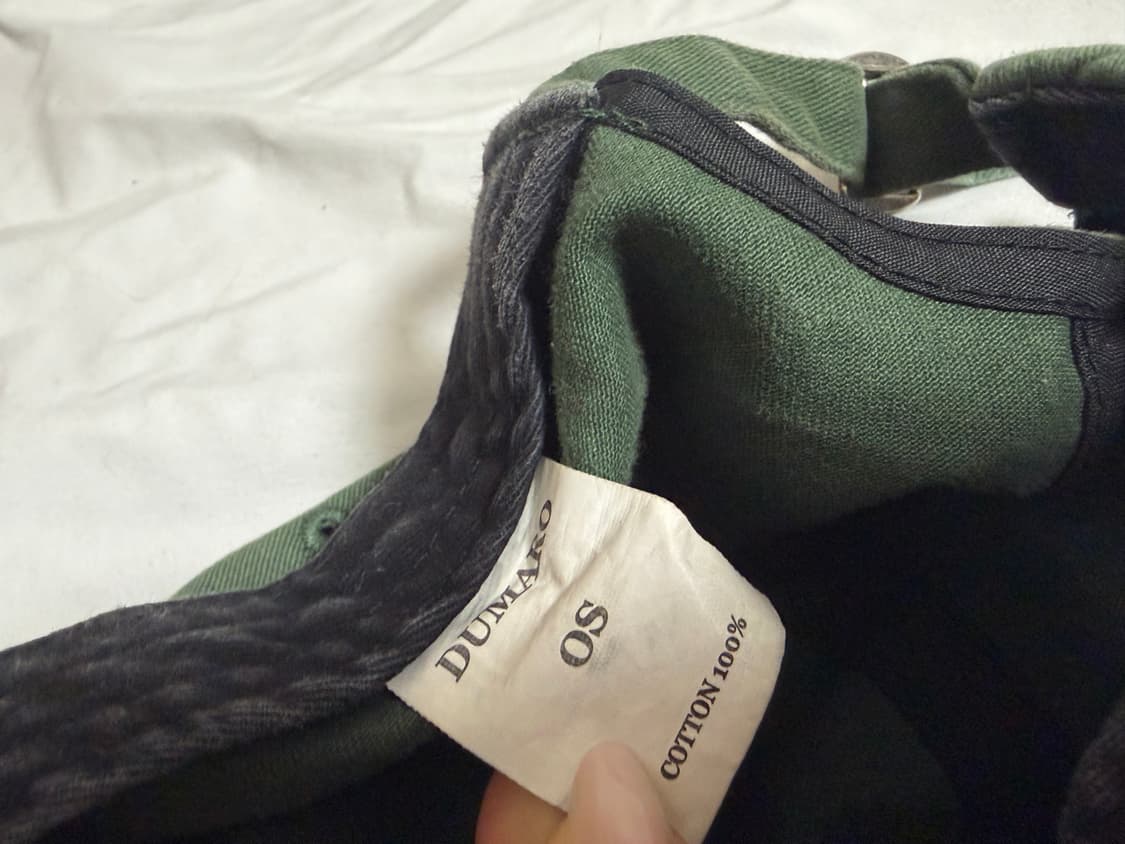 쿤스트하우스 그린 볼캡 모자 상품이미지3