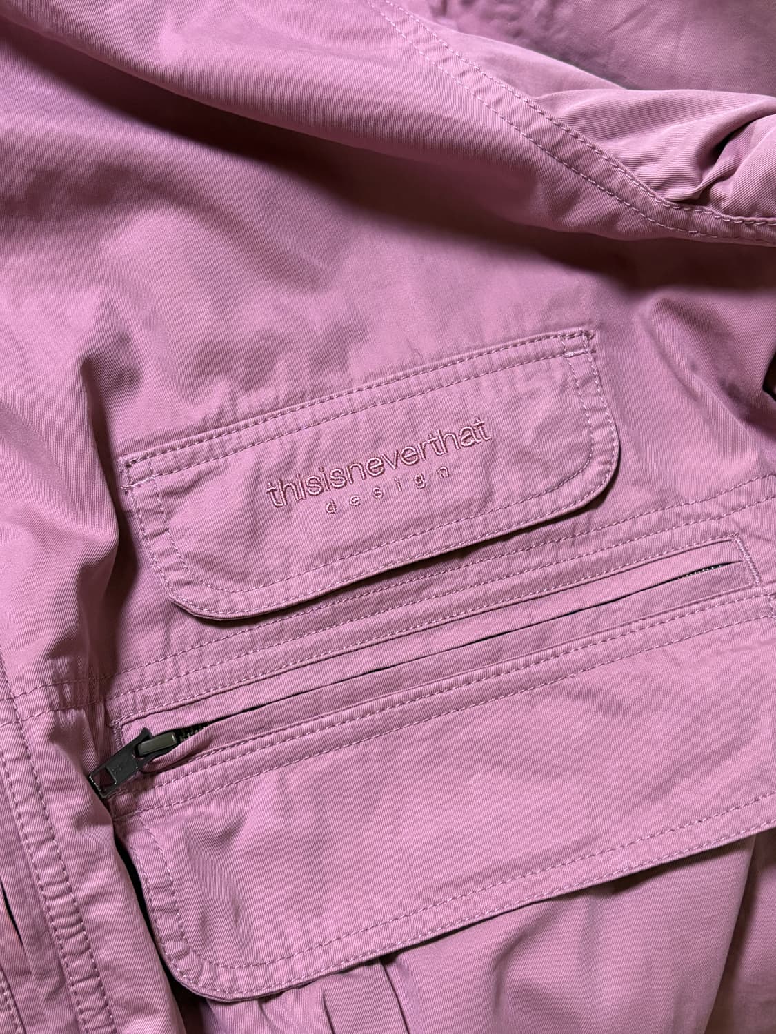 디스이즈네버댓 Utility Jacket Pink 유틸리티 핑크자켓 상품이미지8