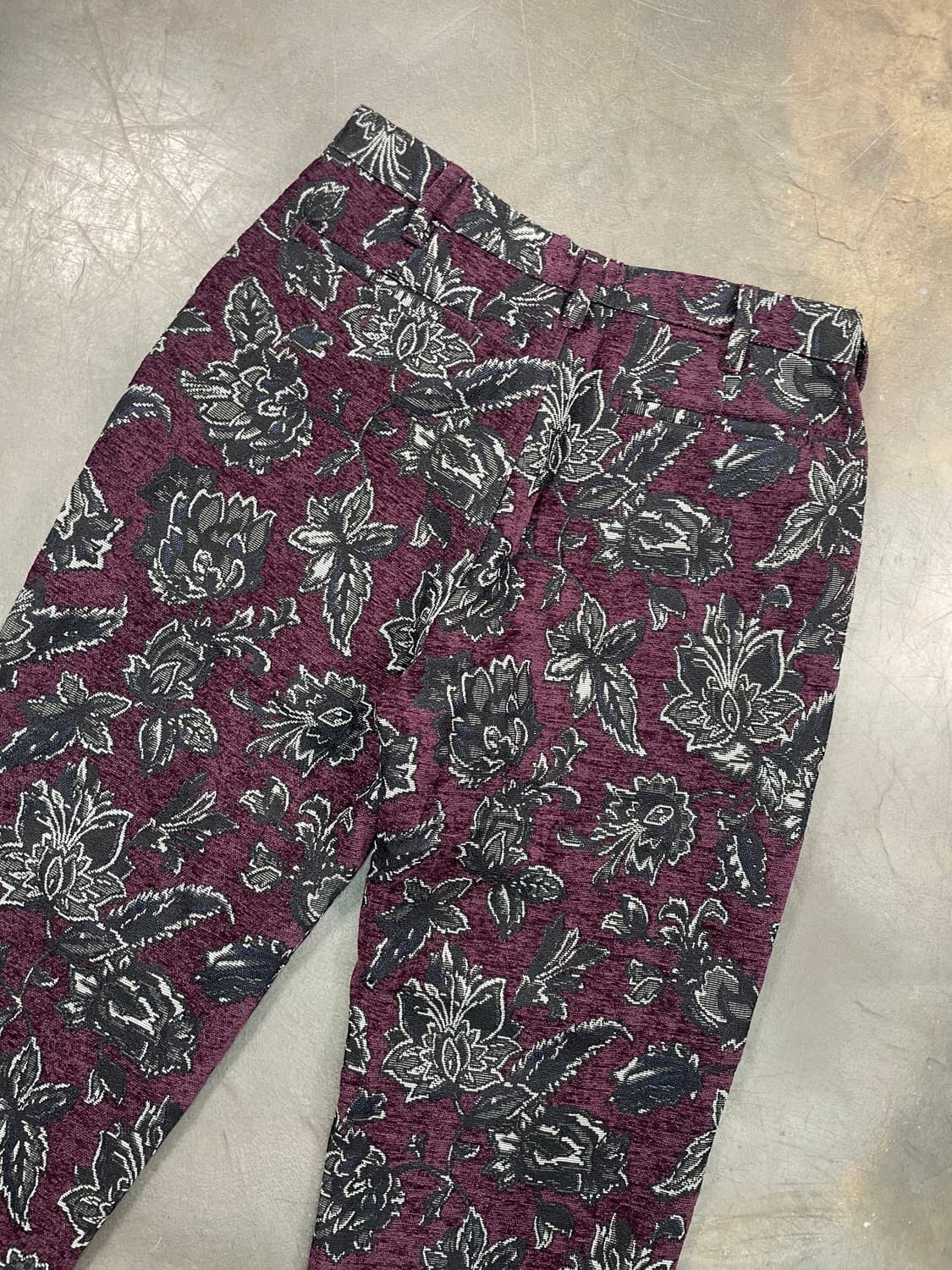 디네댓 데드스탁 플로랄 워크팬츠 상품이미지4