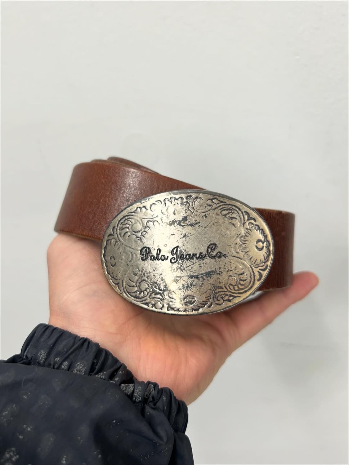 폴로 진스 웨스턴 레더 벨트 상품이미지1