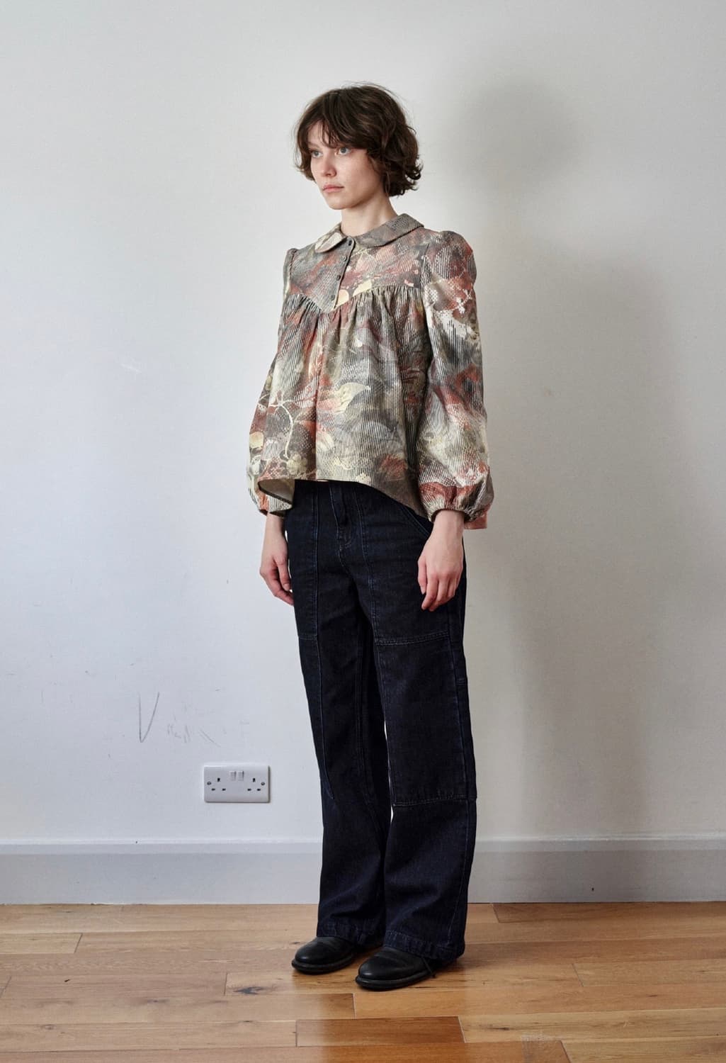 [COSMOSS] 데님 카펜터 팬츠 M 상품이미지2