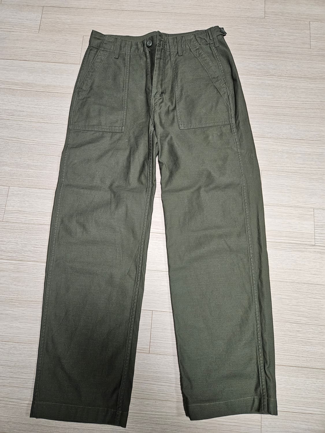 무신사 스탠다드 레플리카 퍼티그 팬츠 [카키] 28 상품이미지1