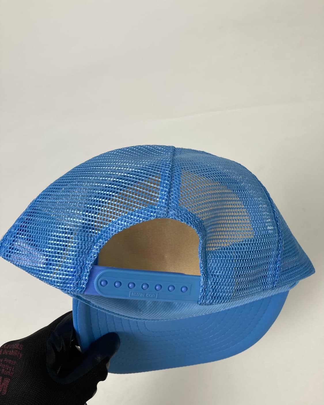 90s Trucker Hat (white/steel blue) 상품이미지4
