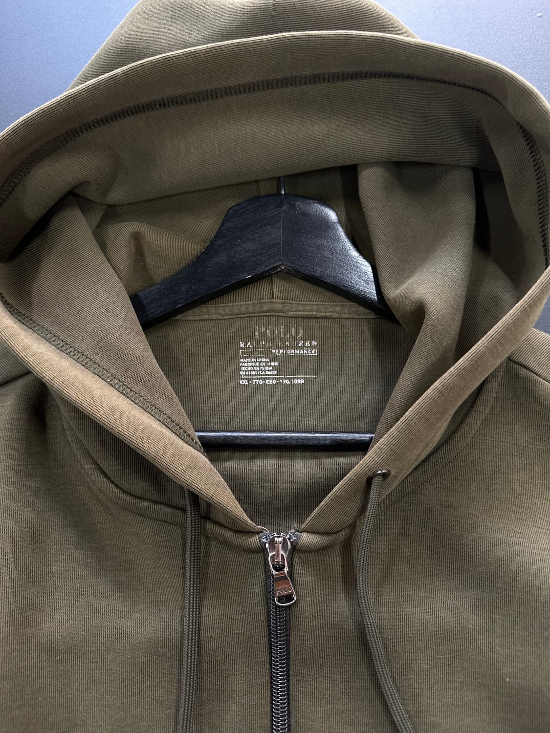 폴로랄프로렌 포니 후드집업 카키 상품이미지6