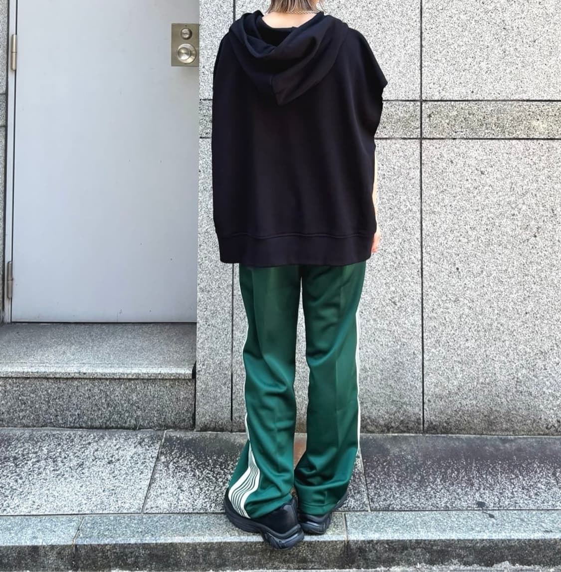 새상품) 니들스x비버 별주 폴리 트랙팬츠 M 상품이미지5