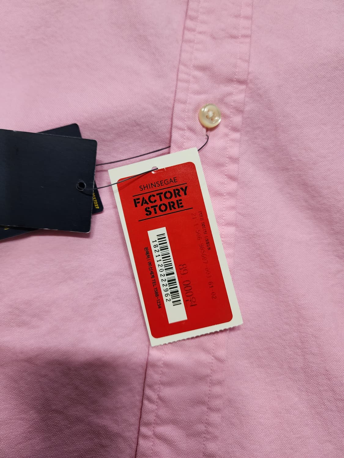 폴로 랄프로렌 핑크 셔츠 새상품   M사이즈 상품이미지10