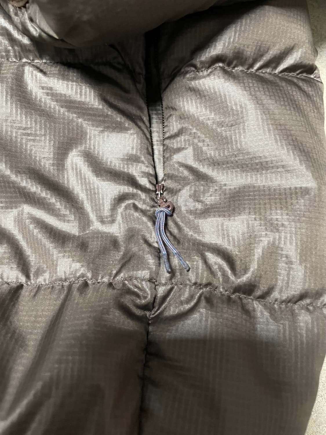 빈티지 몽벨 라이트 알파인 구스 다운 패딩 자켓 초코 브라운 모카 무스 상품이미지8