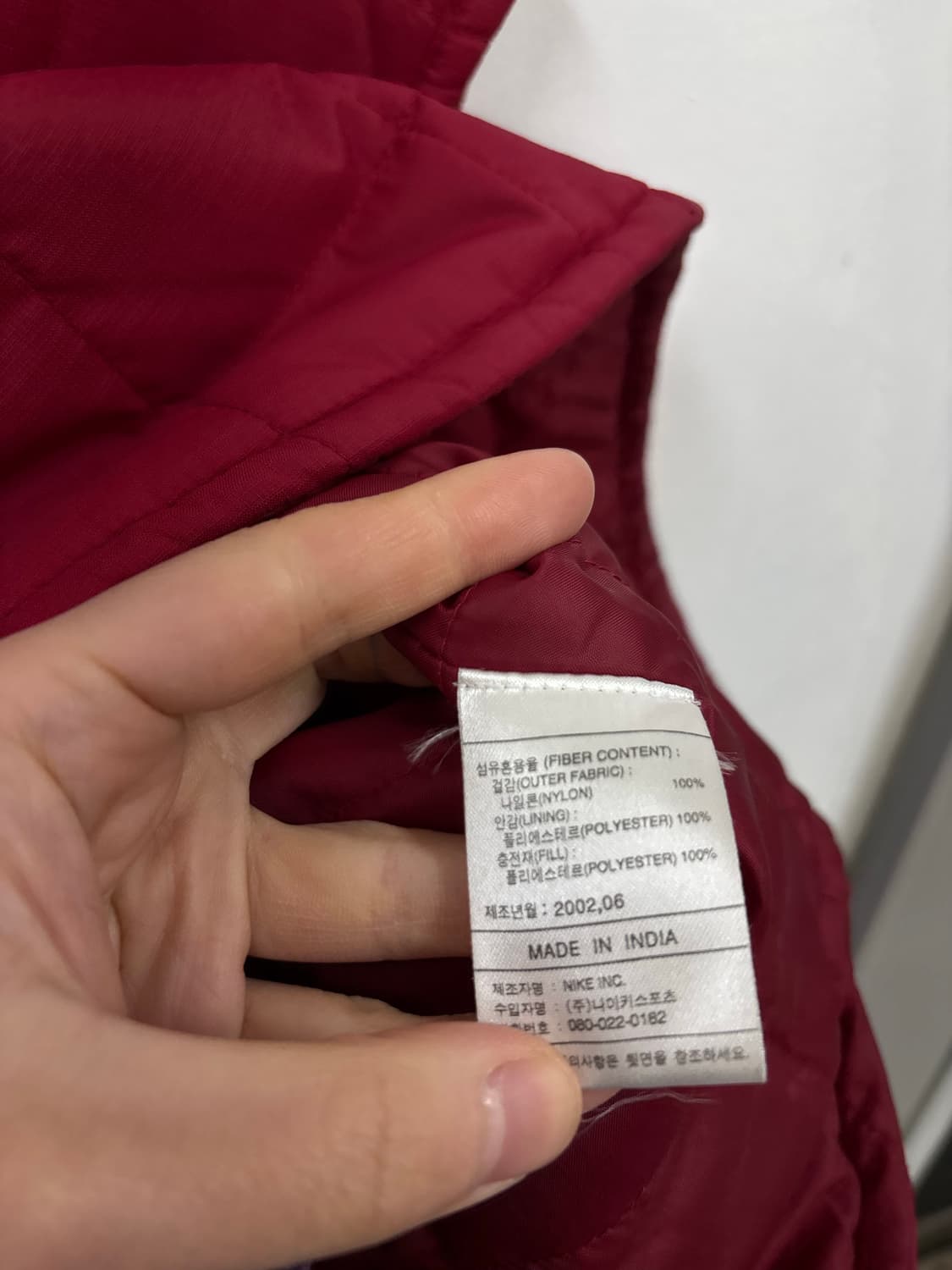 나이키 올드스쿨 누빔조끼 상품이미지5