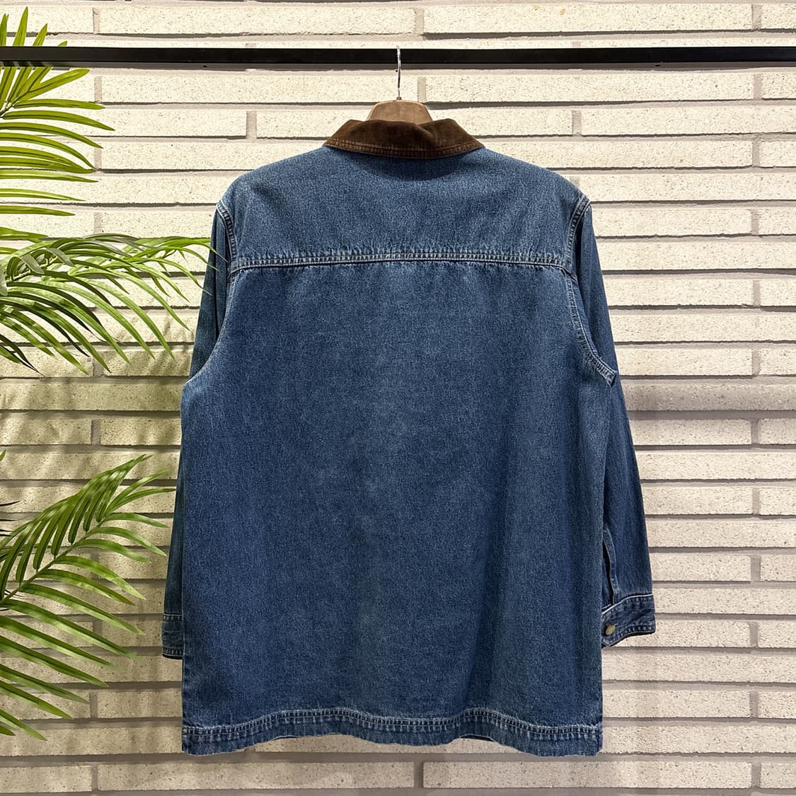 캐빈크릭 코듀로이 데님 워크자켓 2포켓 디테일 중 상품이미지3