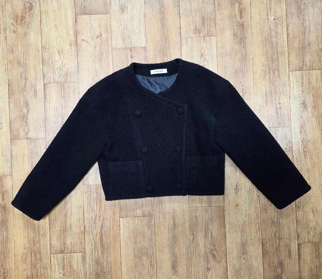 코드유(CODE YOU) 현 타낫 크롭 울자켓 프리사이즈 새상품 상품이미지4