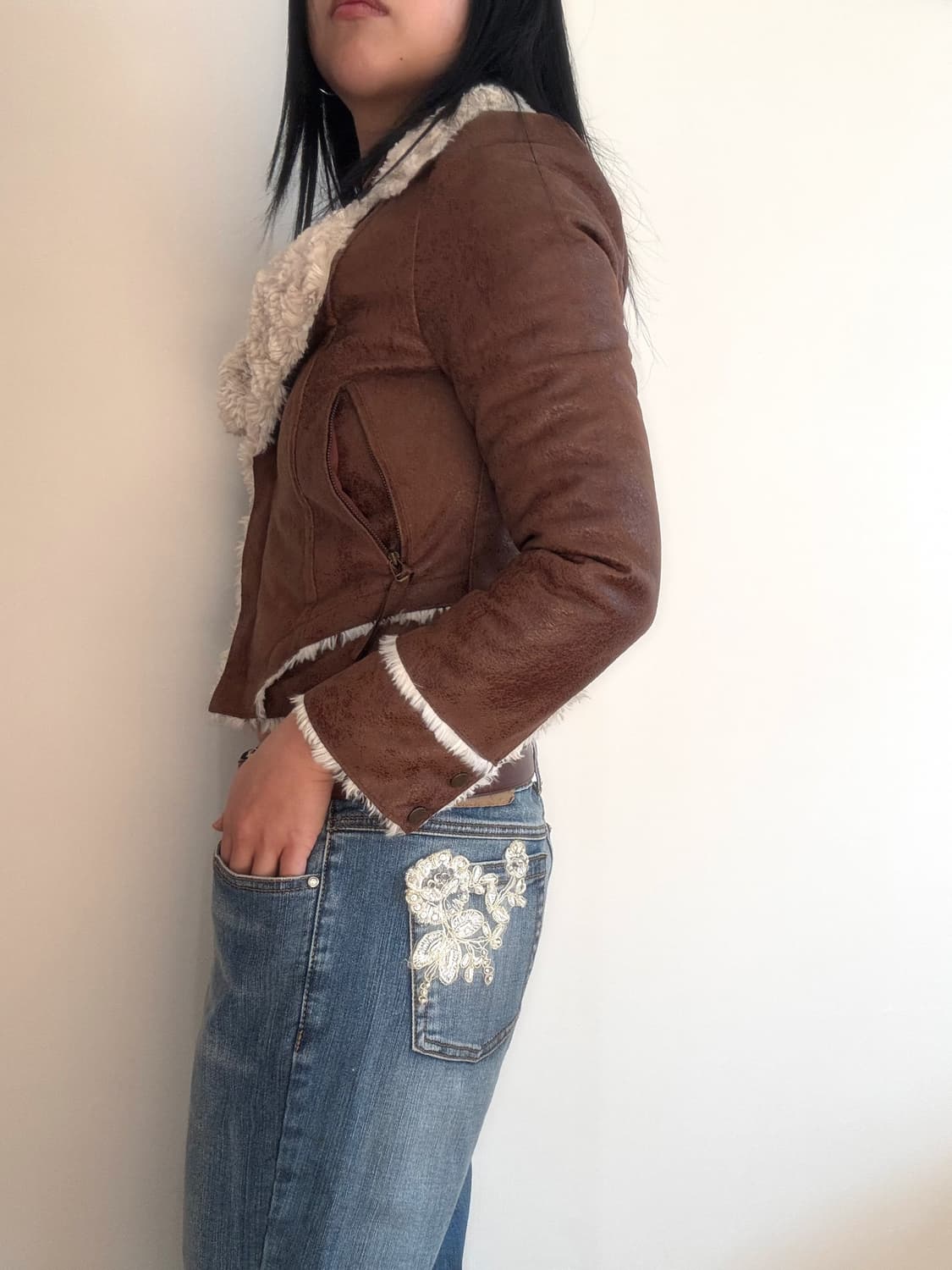 웨스턴 크롭 자켓 상품이미지2