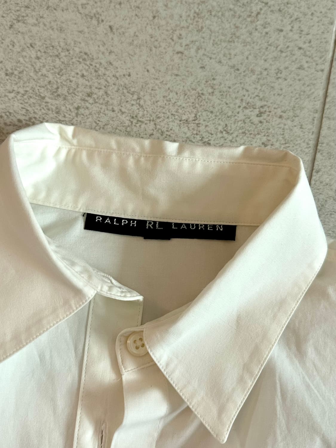 폴로 보라 포니 아이보리 셔츠 상품이미지3