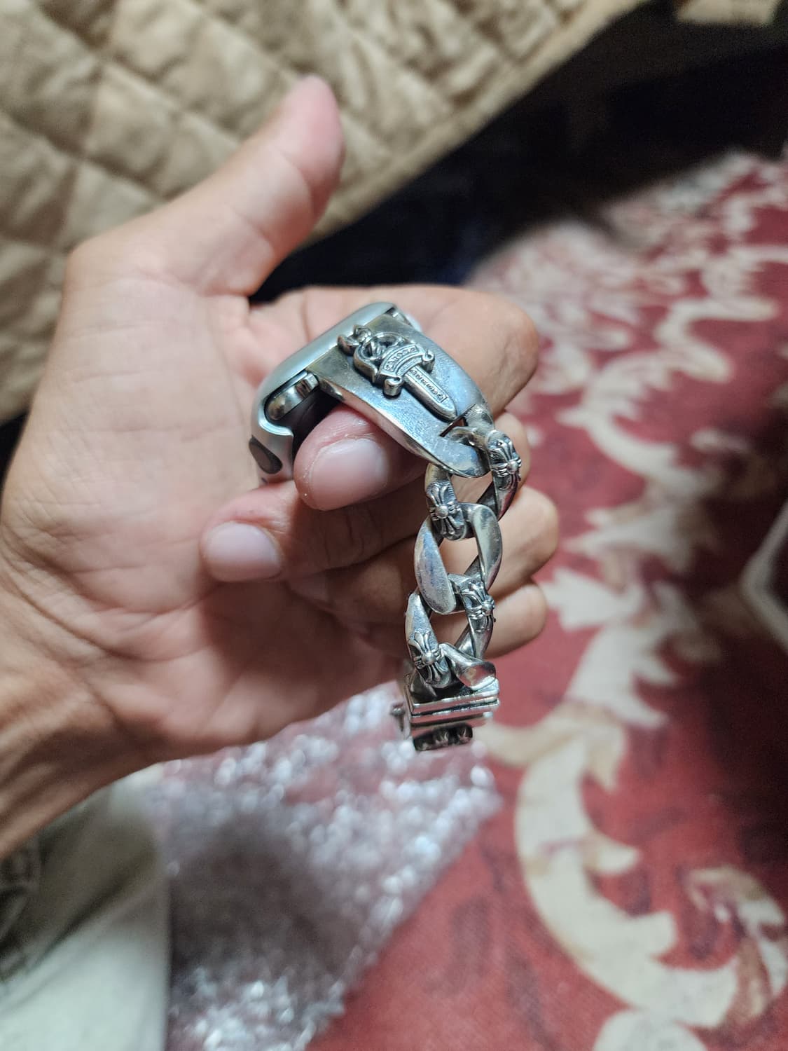 프리미엄 대거 디자인 애플워치 럭셔리 스트랩 상품이미지7