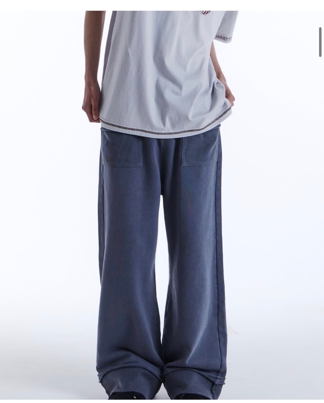 DD rib pocket easy sweat pants 상품이미지2