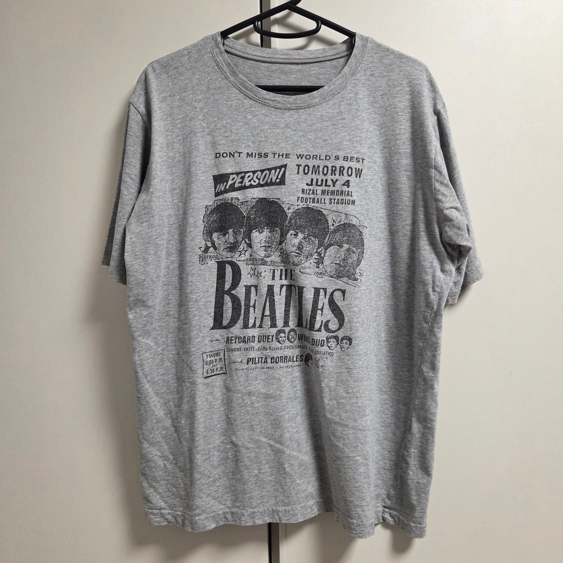 Beatles 비틀즈 빈티지 반팔 티셔츠 L(100) 상품이미지1