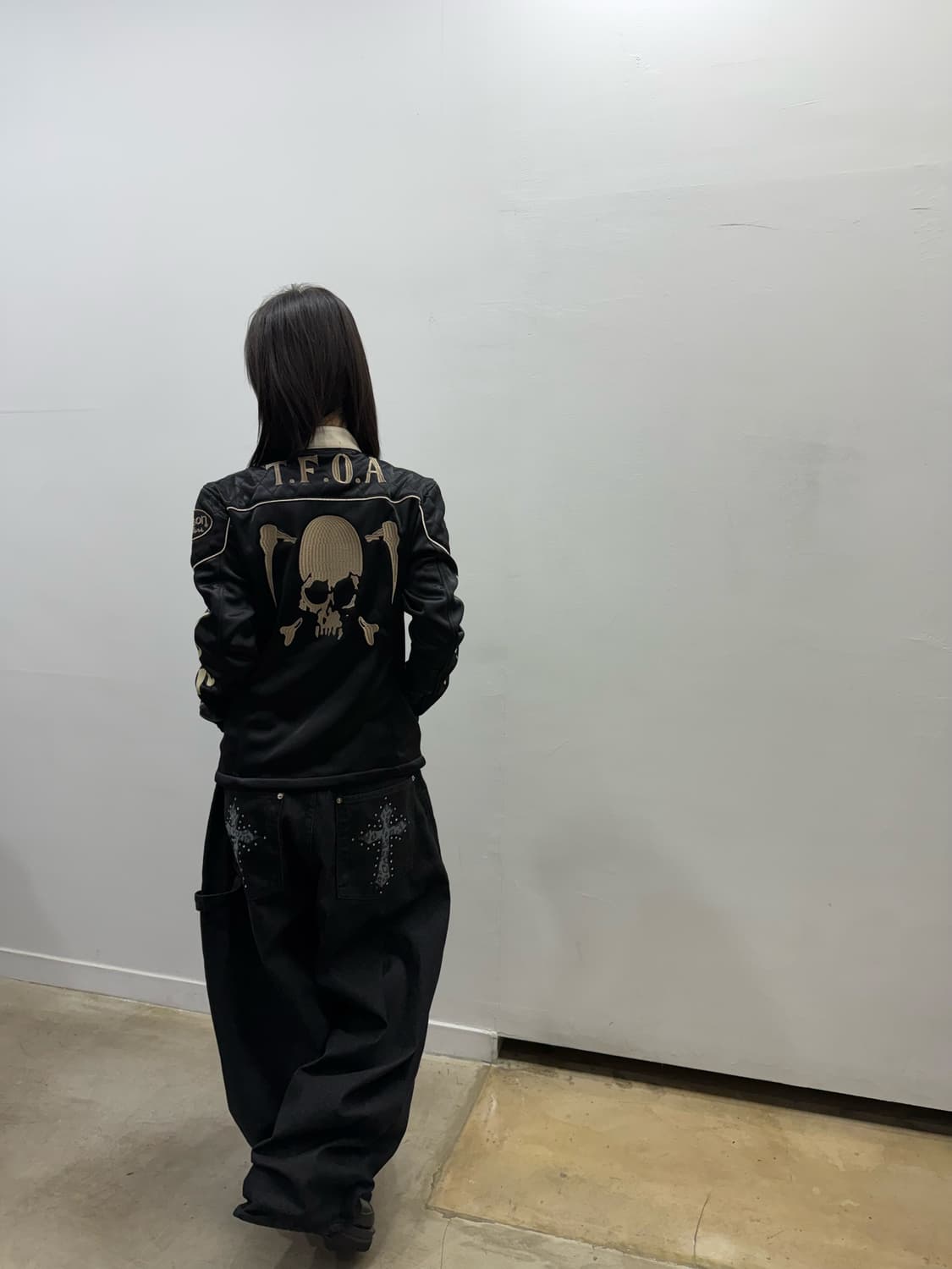 밴슨 X TFOA 투웨이 지퍼 바이커 자켓 상품이미지3