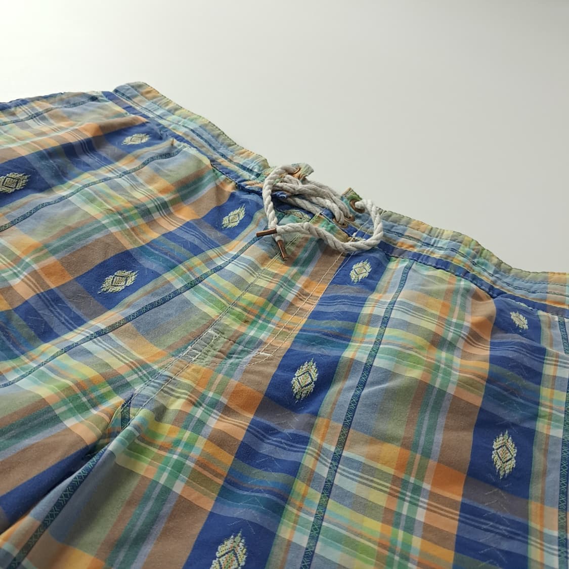CJ555 XL 폴로 마드라스 멀티컬러 스윔팬츠 반바지 상품이미지4