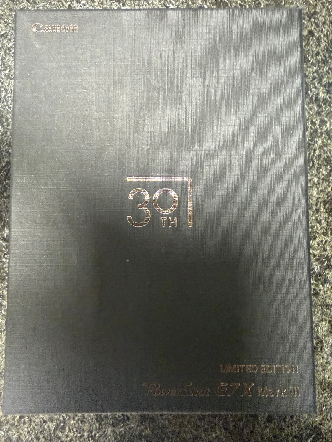 [미사용 새상품] 캐논 G7X Mark3 30주년 한정판 전용 케이스 단 상품이미지1