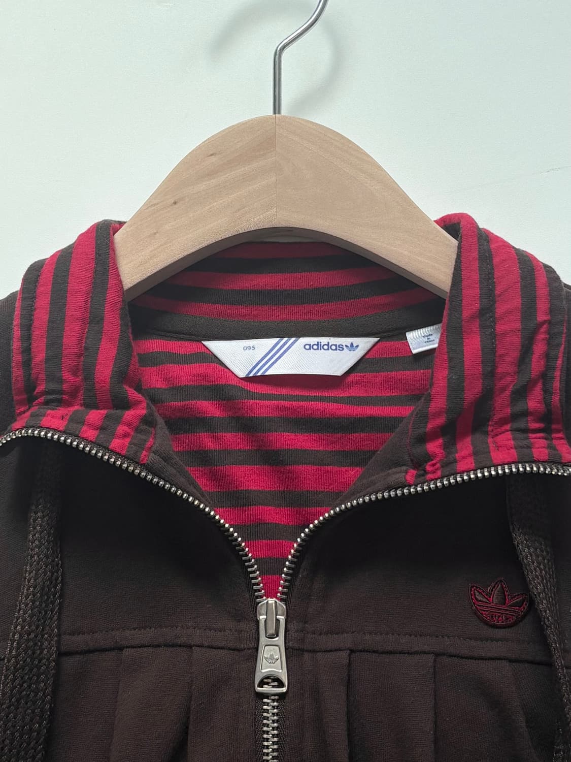 Adidas 아디다스 딥브라운 스웻 트랙탑  상품이미지6