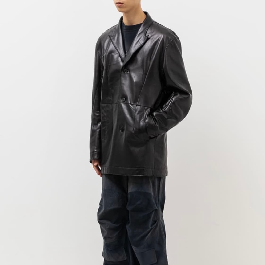 코스트퍼킬로 레더 자켓 L 상품이미지3