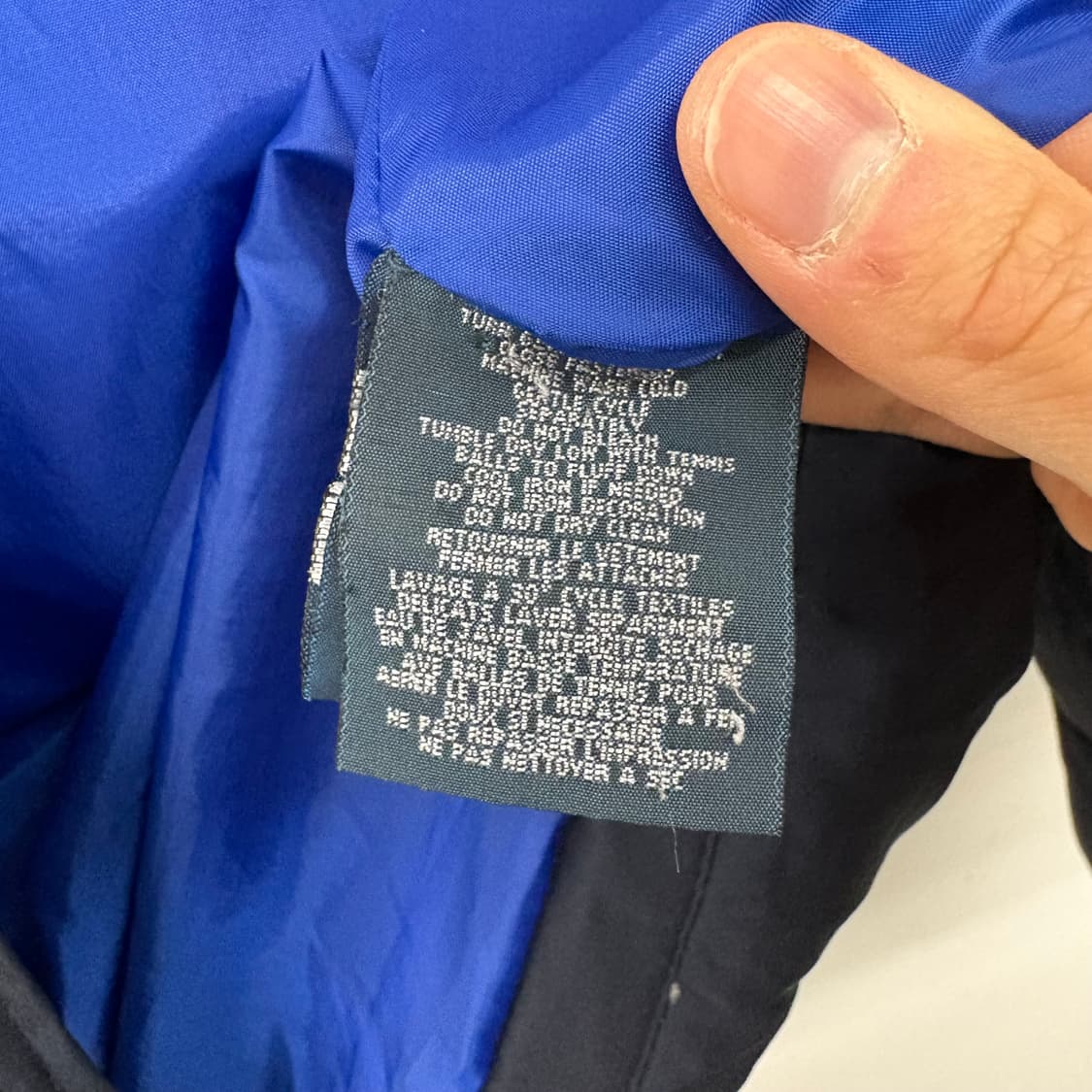 폴로 랄프로렌 빅포니 네이비 패딩 점퍼 후드 여/S 상품이미지7