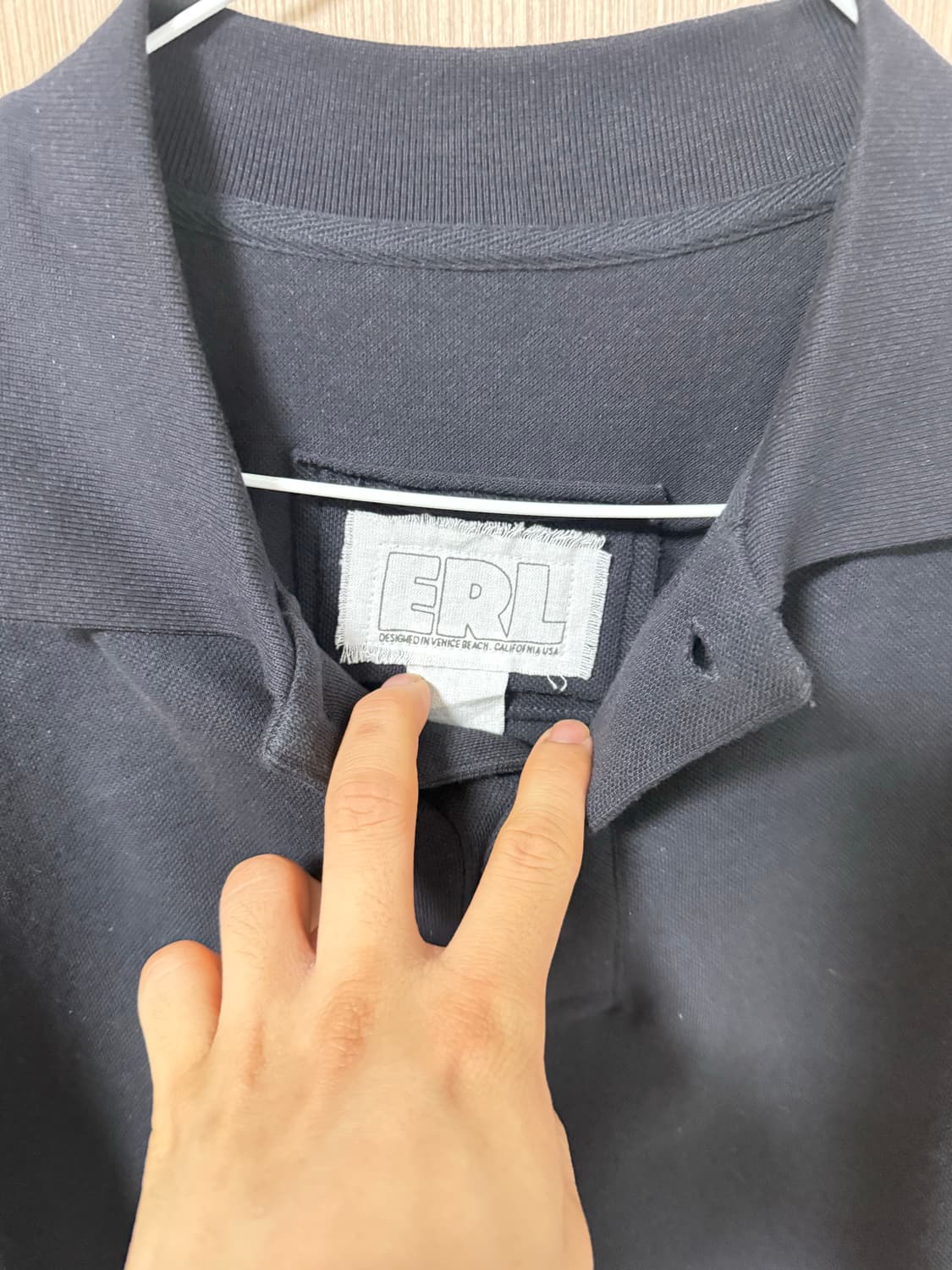 ERL 더블슬리브 폴로 M 상품이미지3