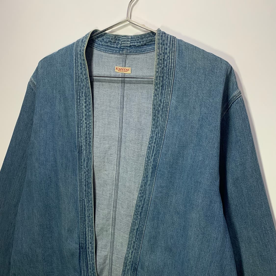 캐피탈 데님 기모노 자켓 상품이미지3