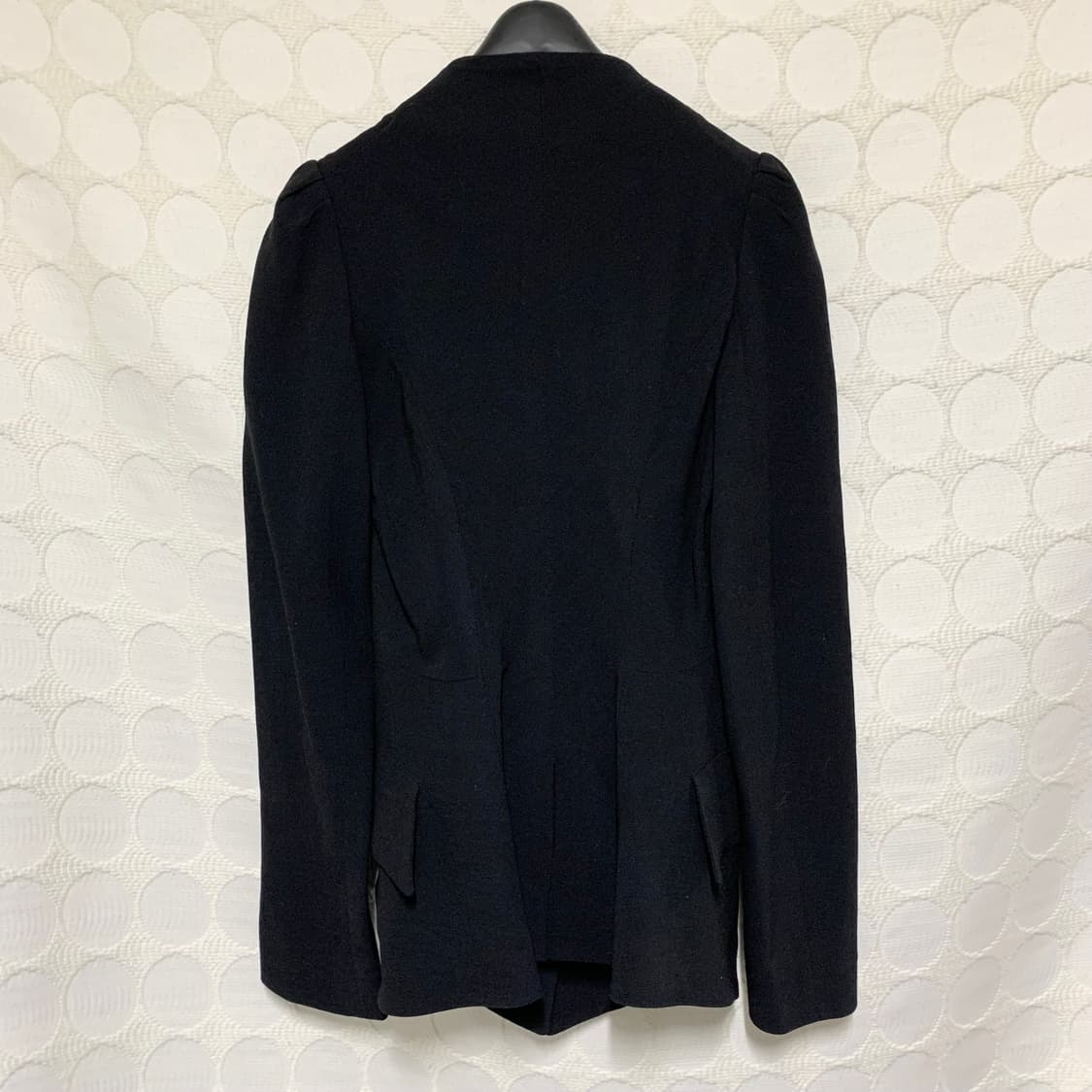 비비안 웨스트우드 블랙 언밸런스 칼라 재킷 상품이미지6