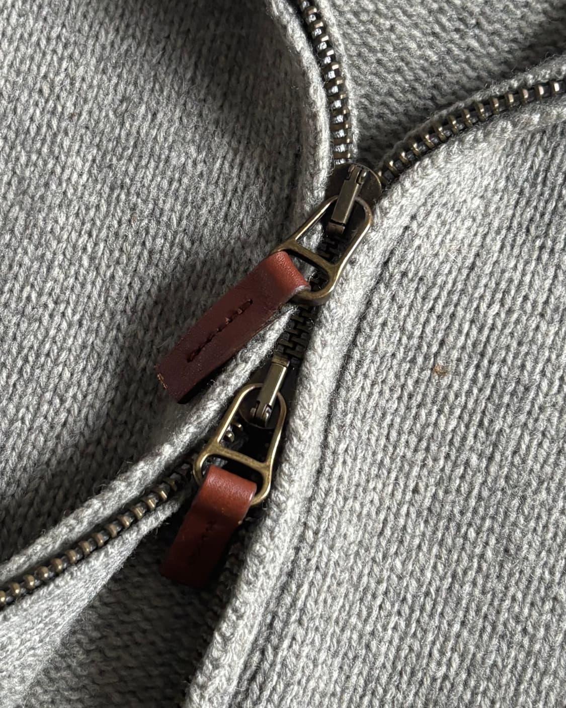 Polo 폴로 랄프로렌 빅포니 넘버링 램스울 2way 니트집업 상품이미지7