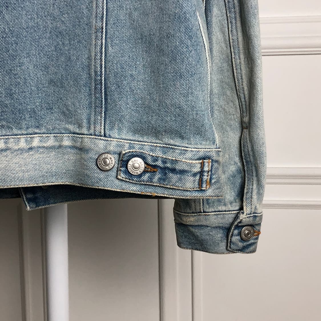 마르지엘라mm6 카라리스 변형 데님자켓 상품이미지9