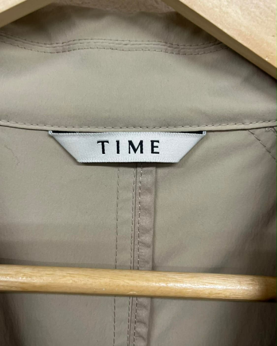 TIME 타임 21년 신형 남성 싱글 나일론 맥코트 상품이미지4