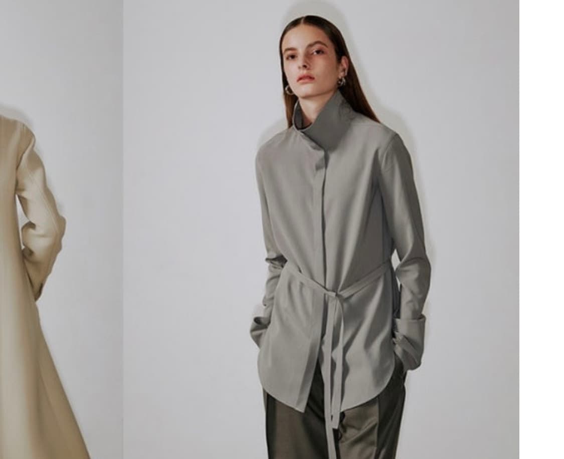 누마레 블라우스 그레이 상품이미지1