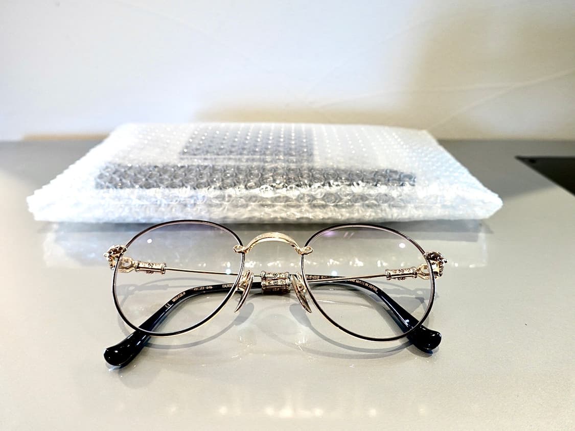 크롬하츠 부바A  맷블랙/골드 MBK/GP-P 안경 상품이미지2