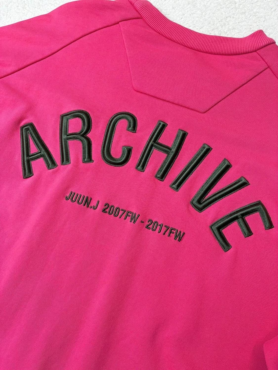 준지 JUUN.J 아카이브 빅로고 스웻 맨투맨 PN6091    상품이미지3