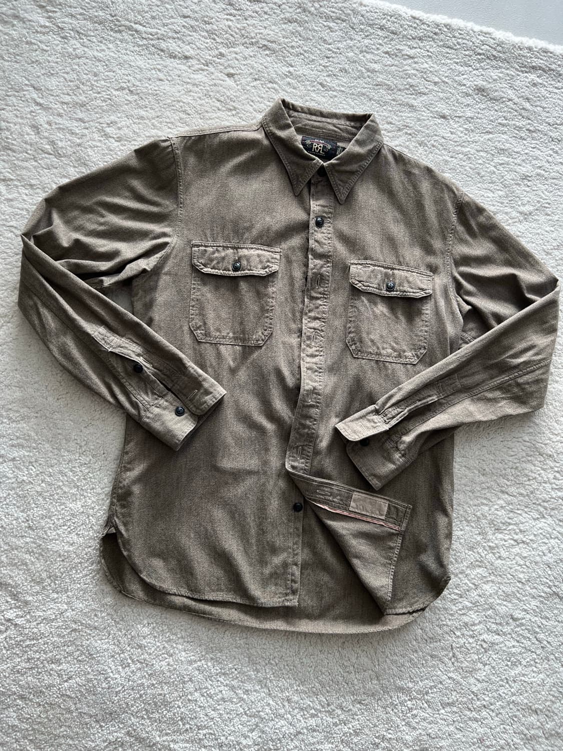 더블알엘 재스페이 셀비지 워크 셔츠 상품이미지4